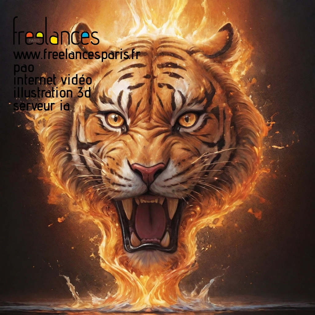 Pao mise en page internet vidéo illustration 3d serveur IA générative AI freelance paris studio de création magazines lu5xcqz0